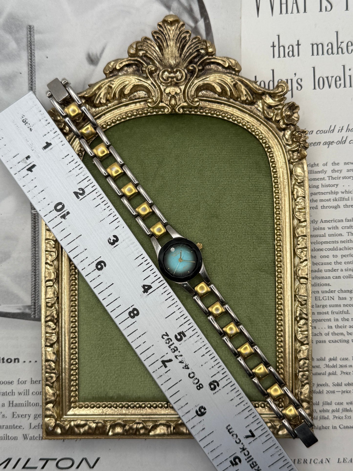 Working Vintage Two Tone Watch