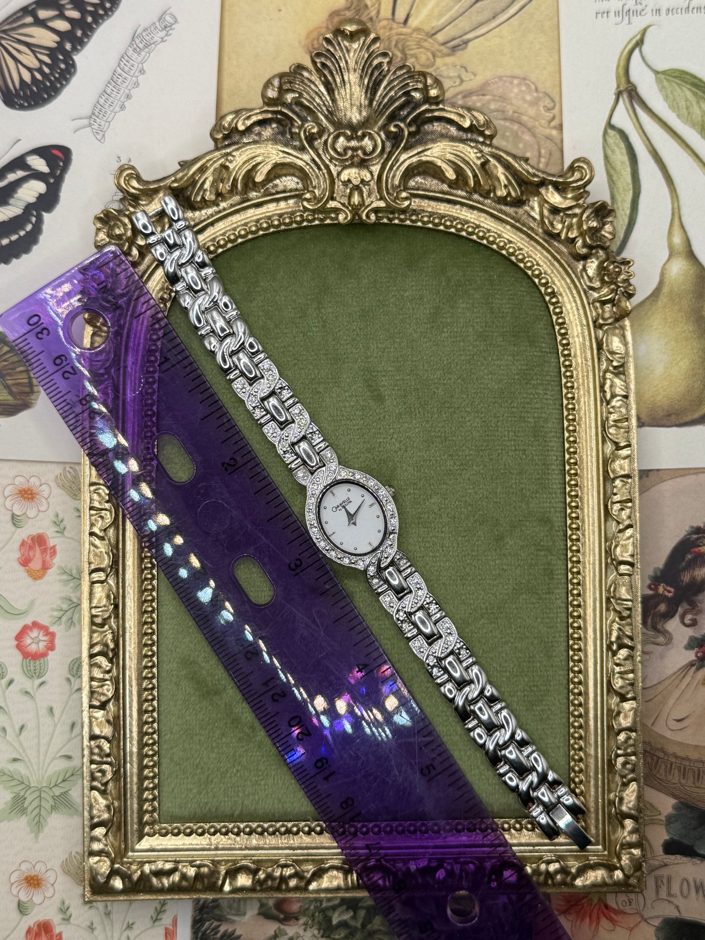 Working Vintage Silver Tone Caravelle by Bulova Watch