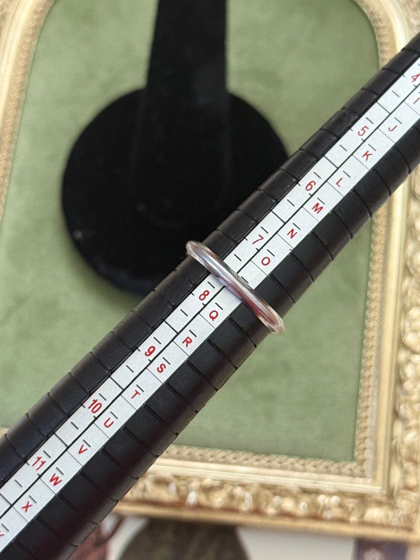 Vintage Silver Tone Avon Ring Size 7.5