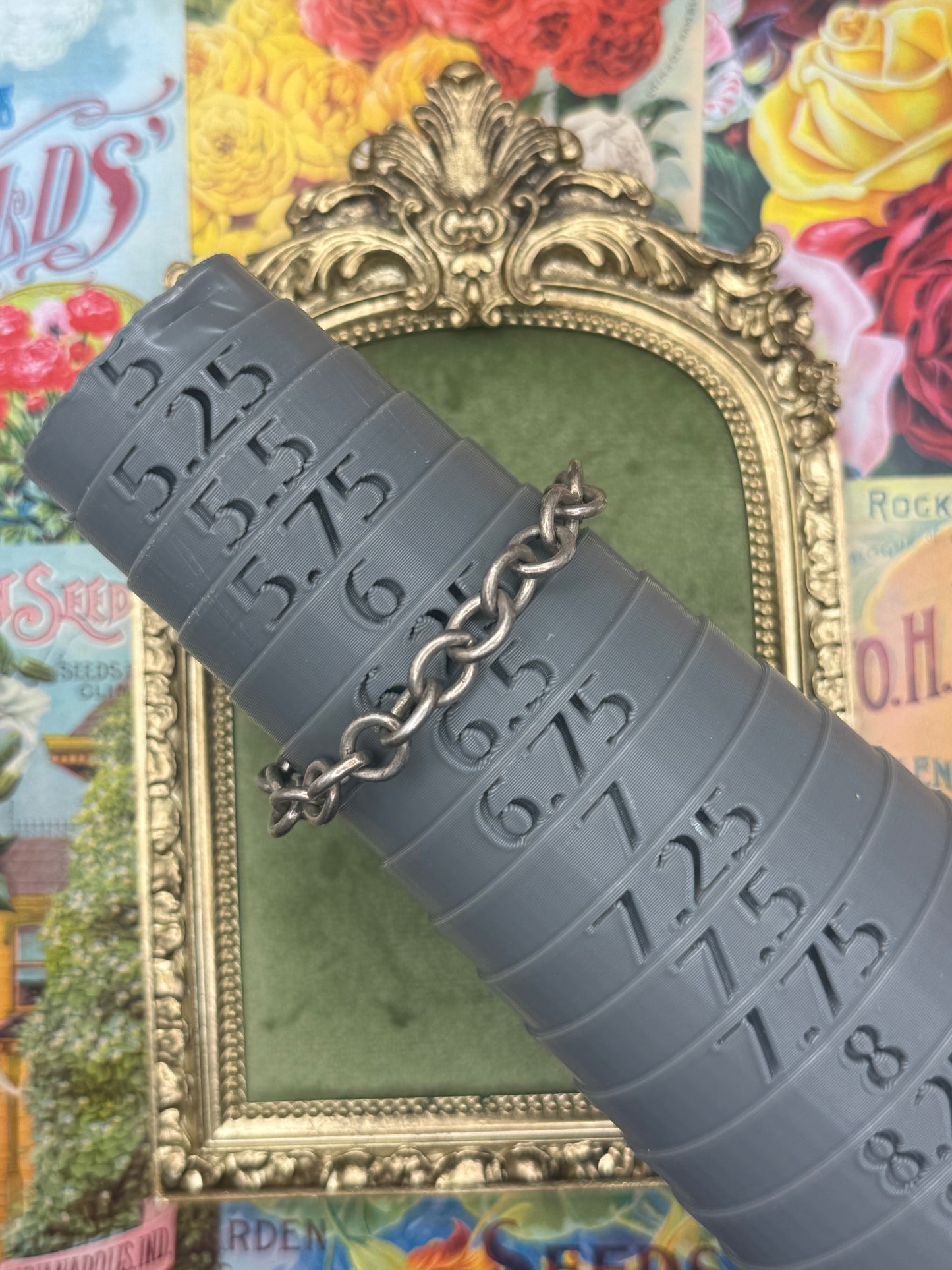 Working Vintage Silver Tone Ecclissi Peek a Boo Watch 6.25”