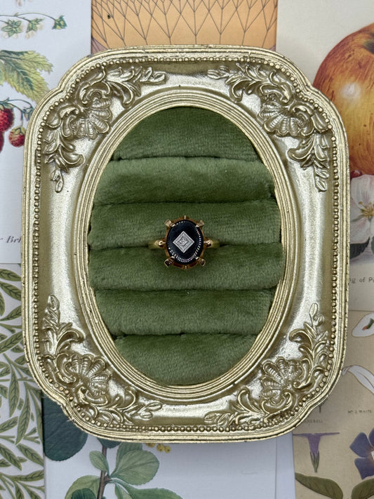 Vintage 10k Gold Victorian Style Ring Size 6.5