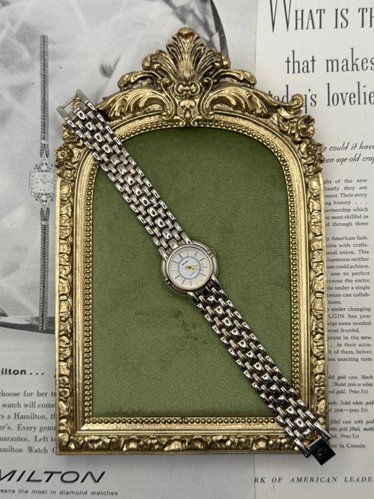 Working Vintage Silver Tone Watch