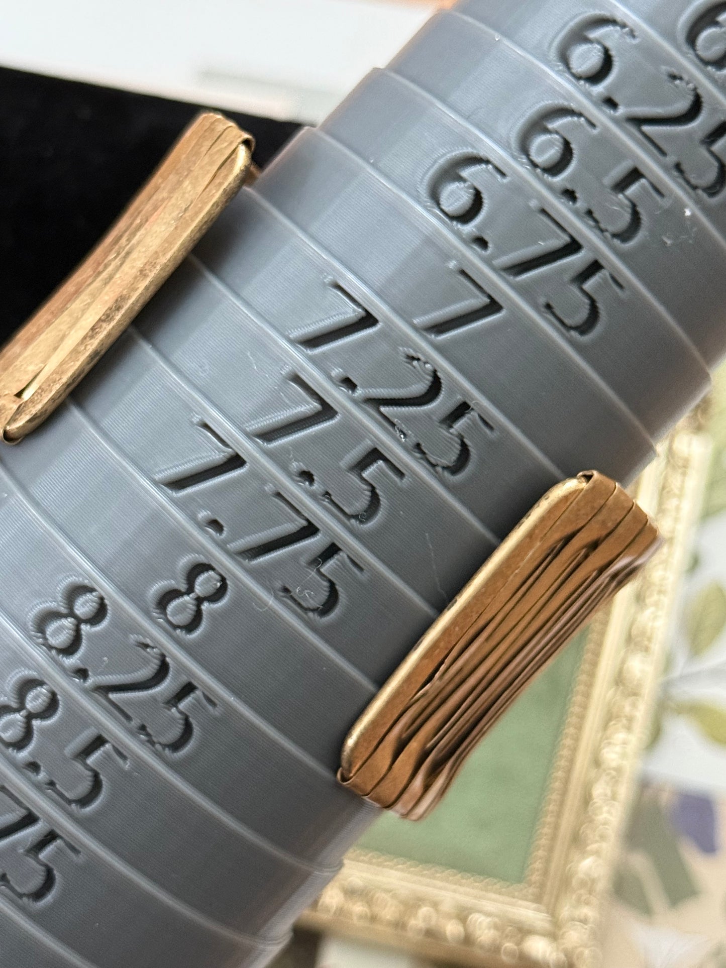 Vintage Gold Tone Maximalist Chunky Cuff Bracelet