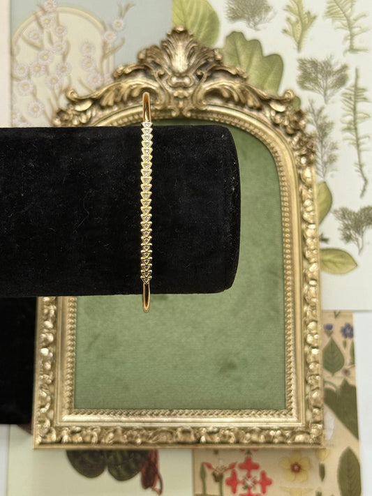 Vintage Gold Tone Cuff Bracelet