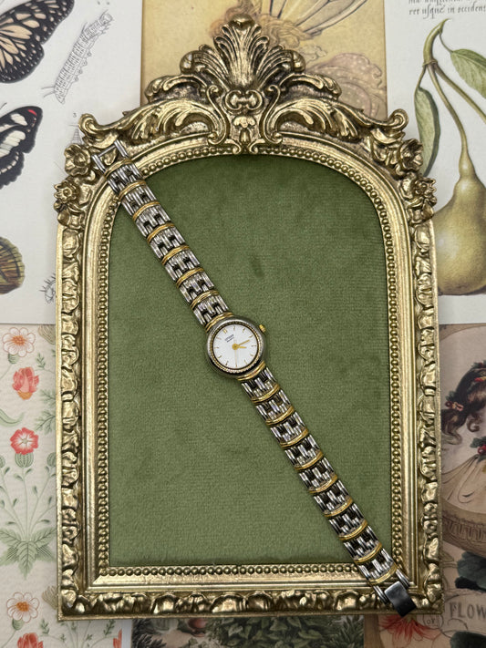 Working Vintage Two Tone Citizen Watch