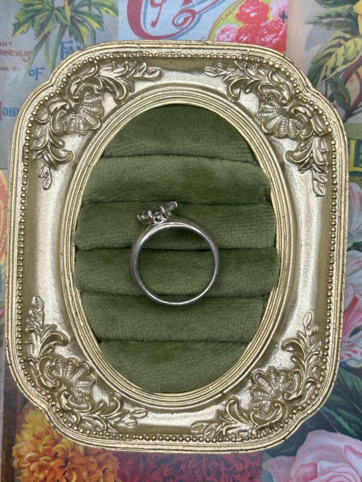 Sterling Silver Chunky Ring Size 9.75