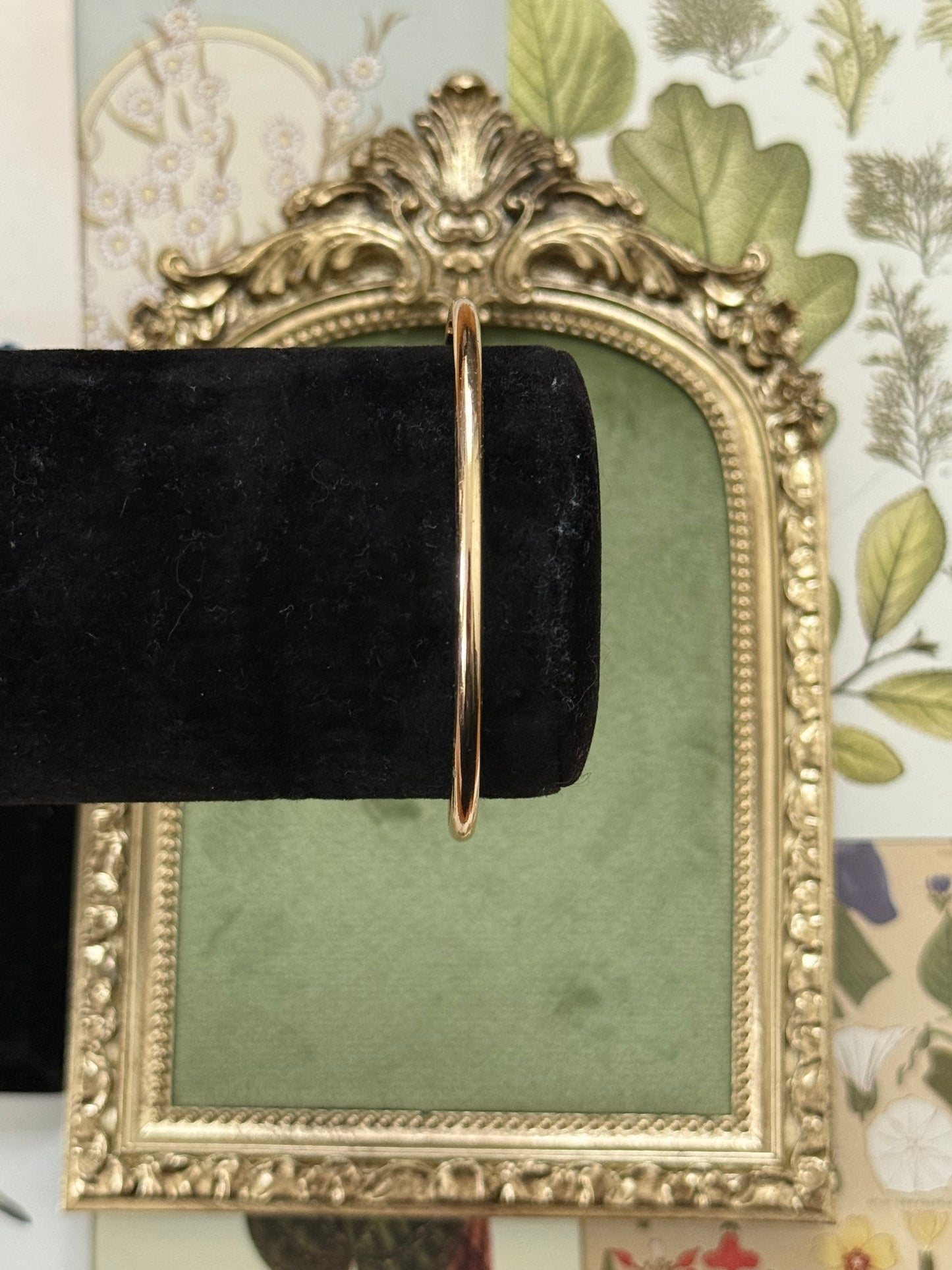 Vintage Gold Tone Abalone Bracelet