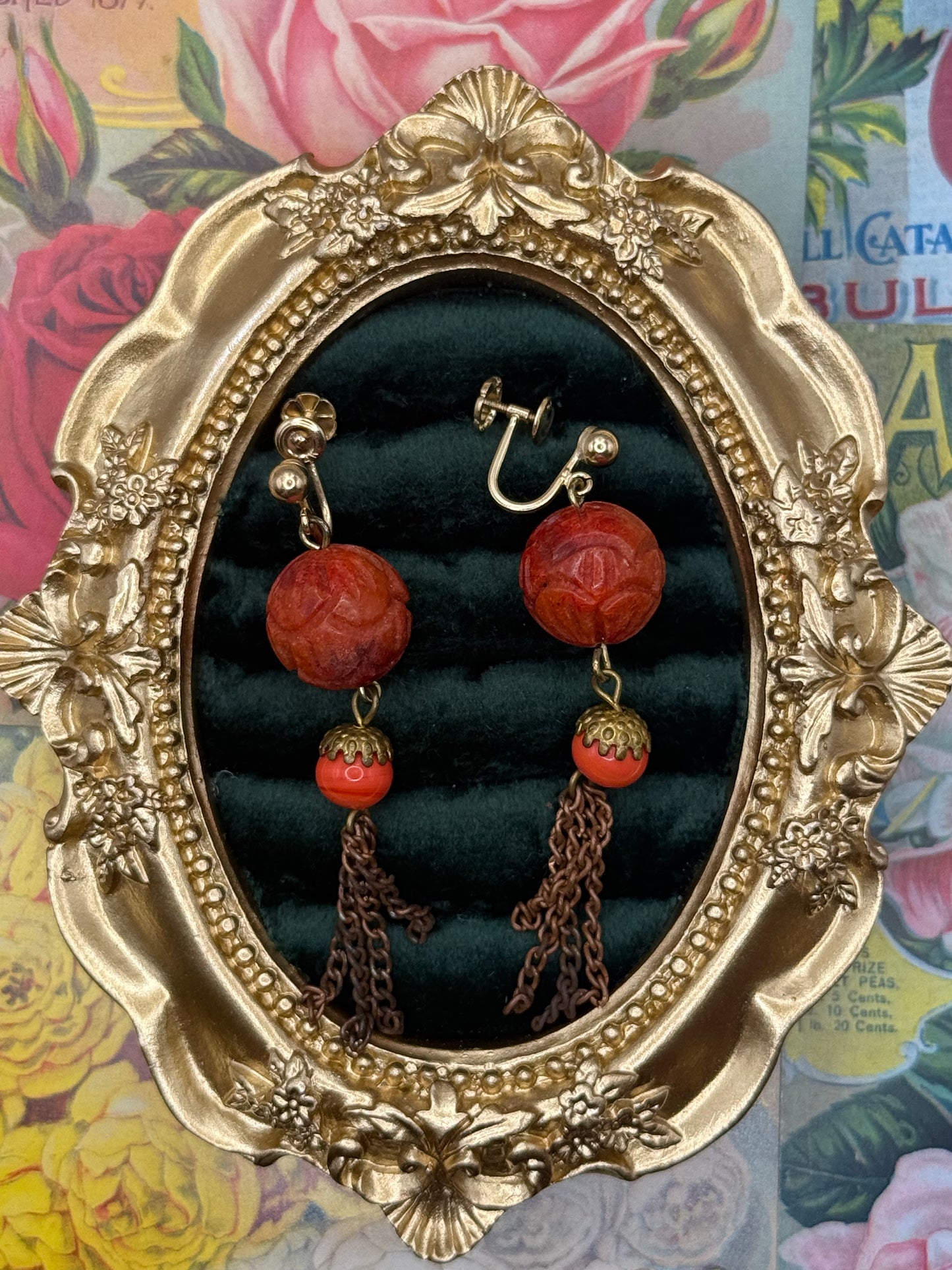 14k Solid Gold Screw Back Earrings