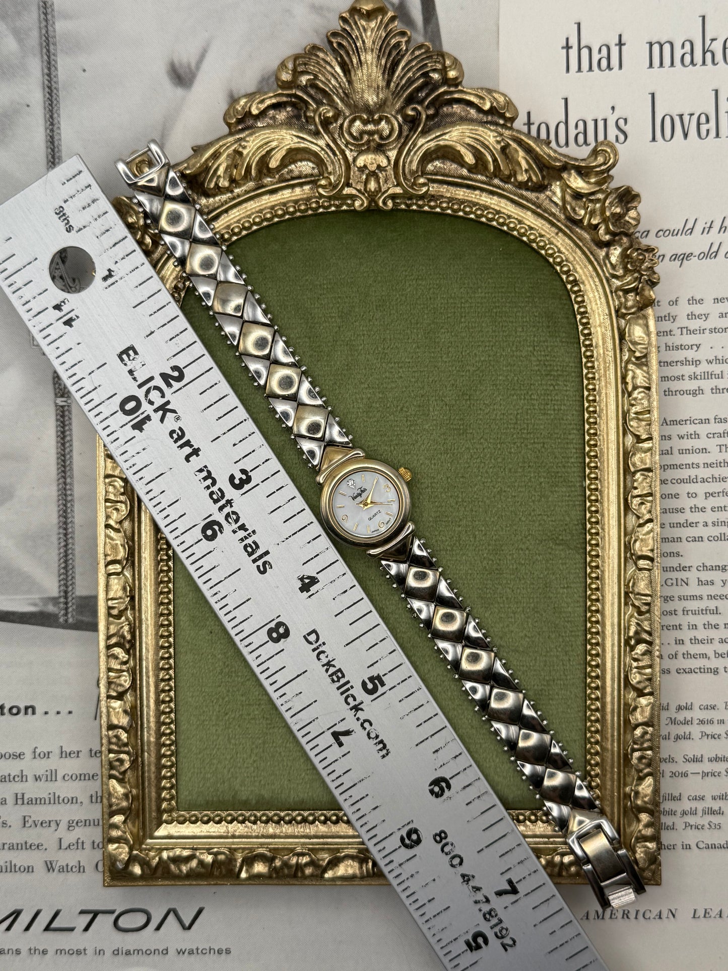 Working Vintage Two Tone Watch