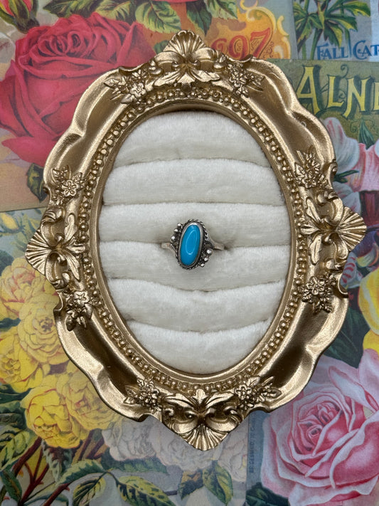 Sterling Silver Southwestern Ring Size 5