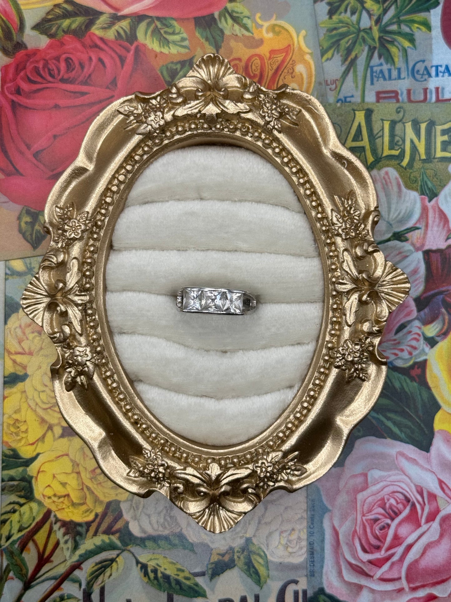 Sterling Silver Stacker Ring Size 6