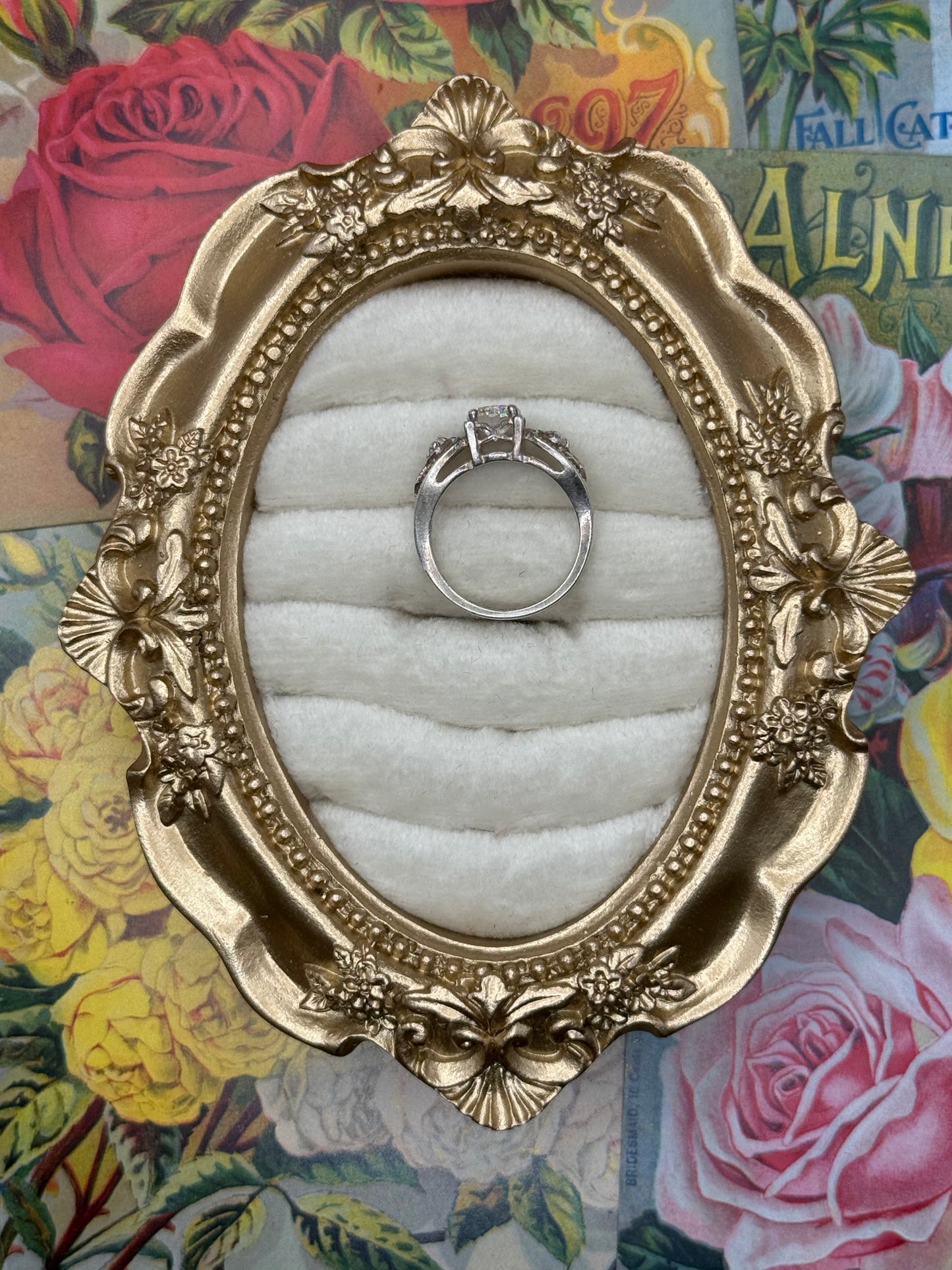 Sterling Silver Avon Ring Size 5.75