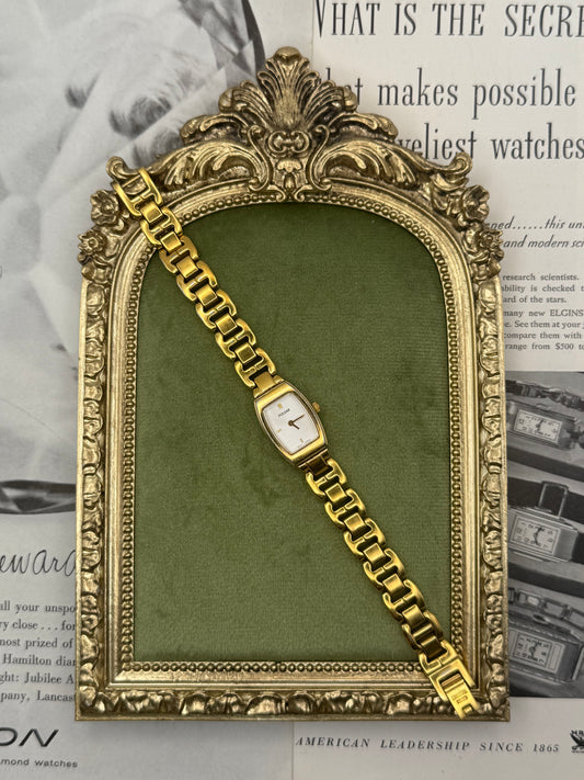 Working Vintage Two Tone Reversible Pulsar by Seiko Watch