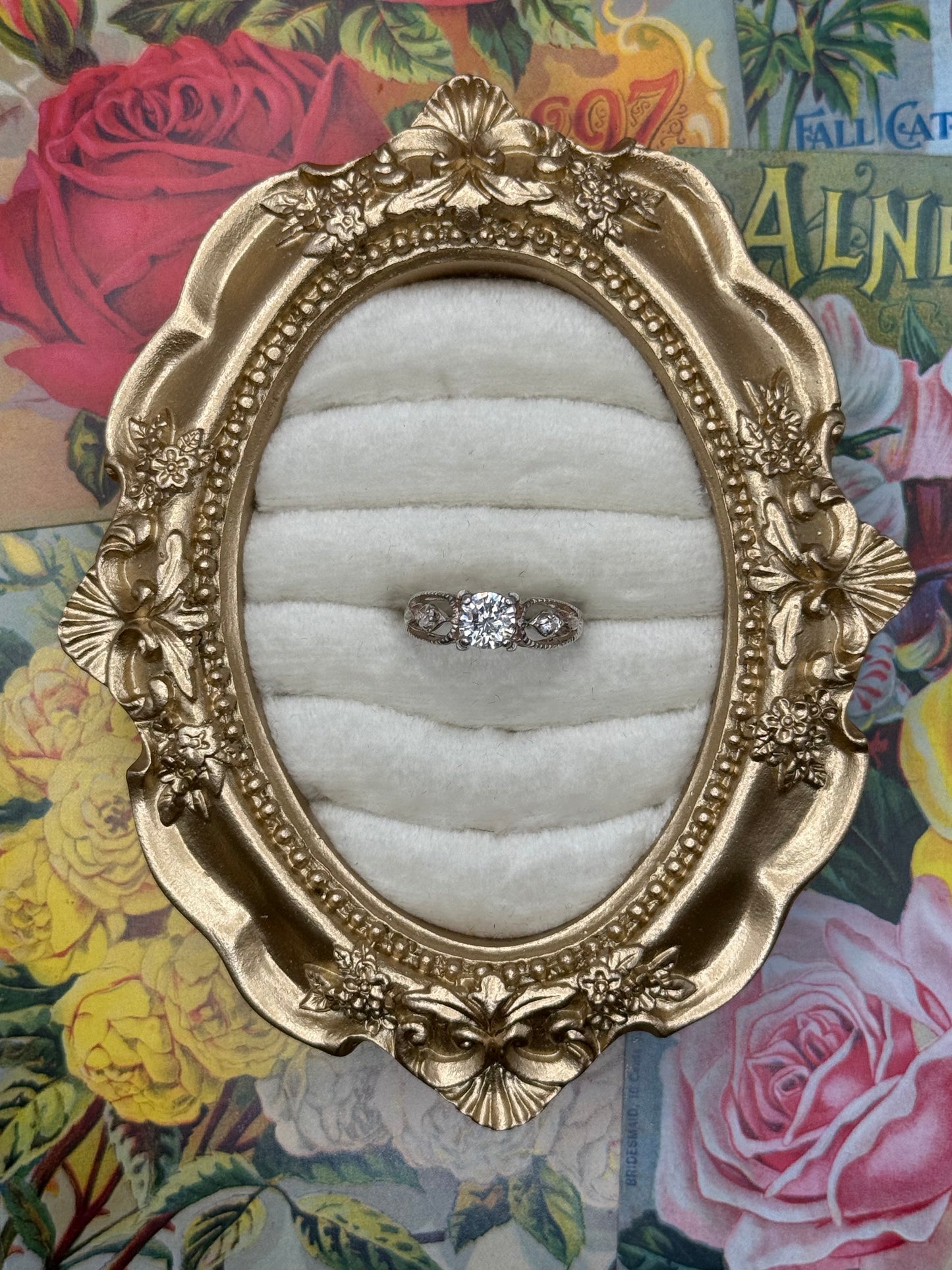 Sterling Silver Avon Ring Size 5.75