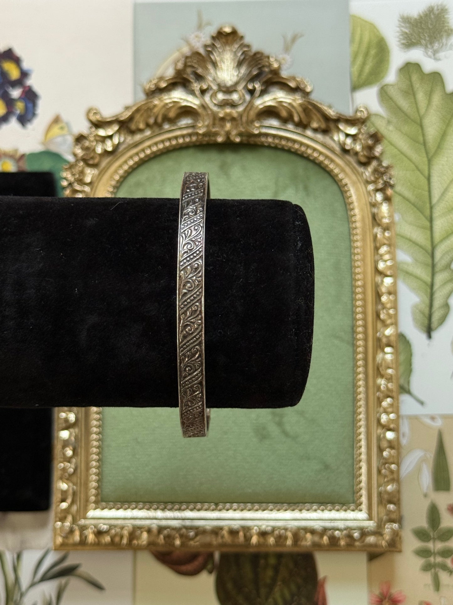 Vintage Sterling Silver Bangle