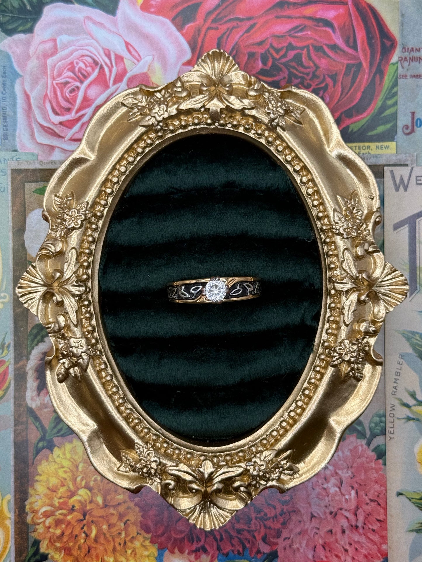 Vintage Two Tone Ring Size 11