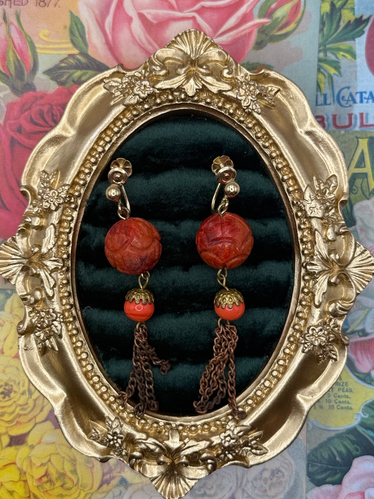 14k Solid Gold Screw Back Earrings
