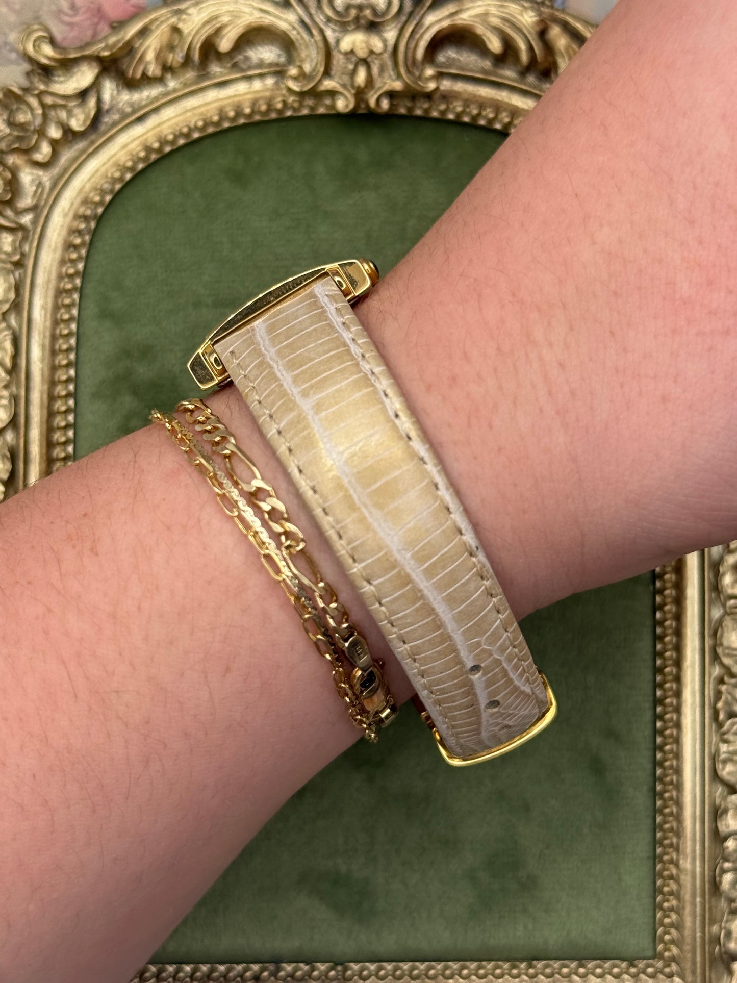 Working Vintage Gold Tone Givenchy Watch