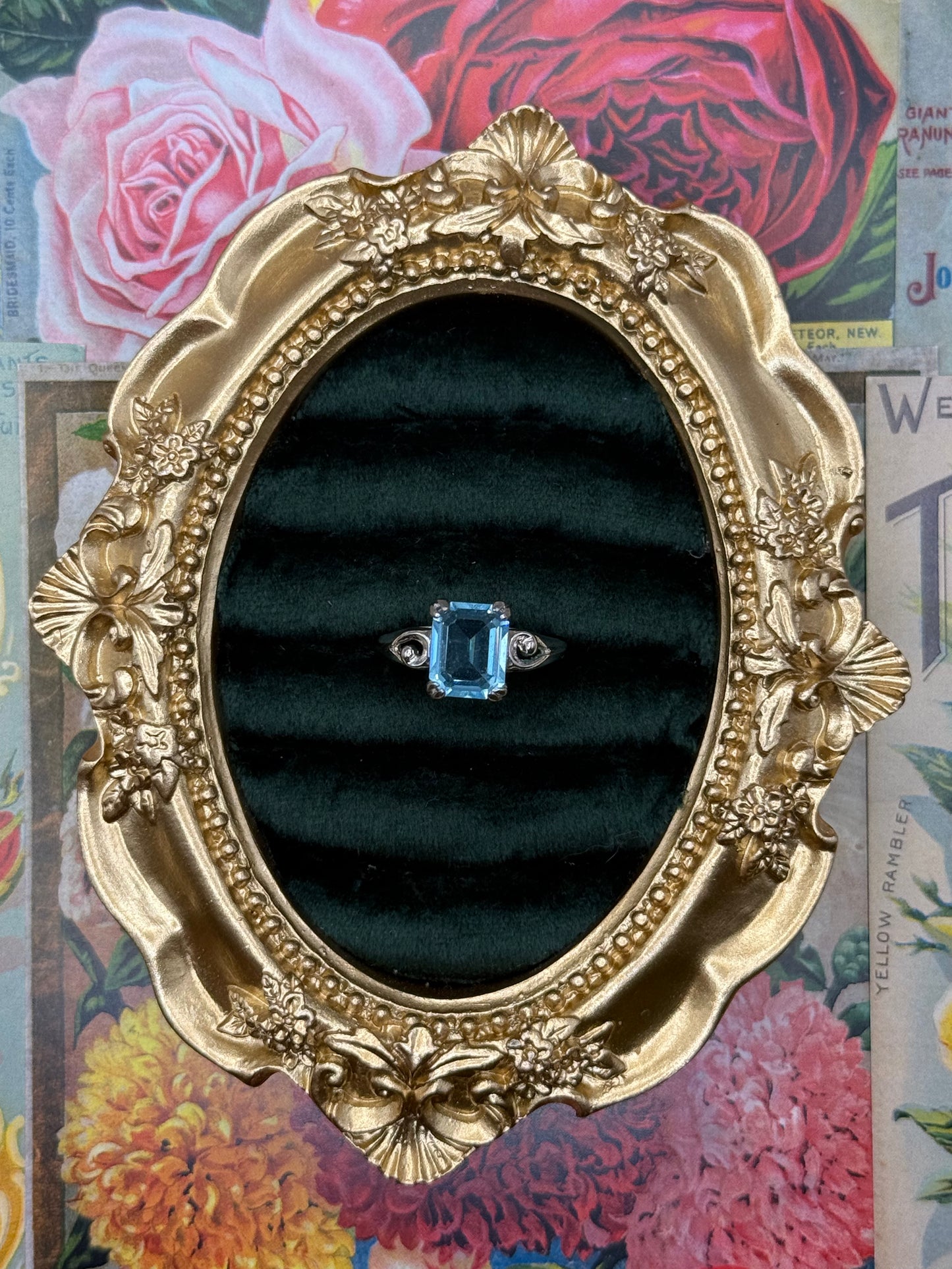Vintage Silver Tone Avon Ring Size 6.75